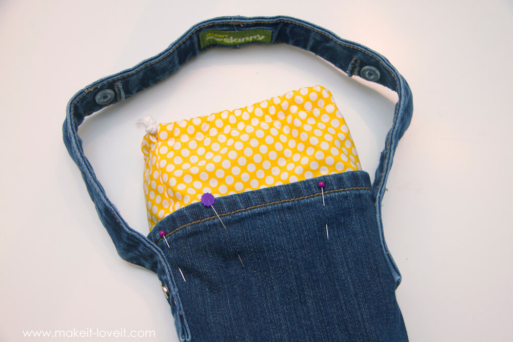 Как сшить сумку из джинсы?