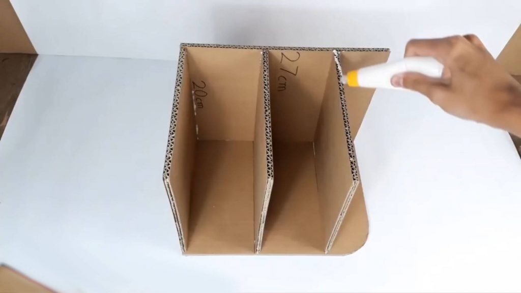 Комод из картона - подарок своими руками