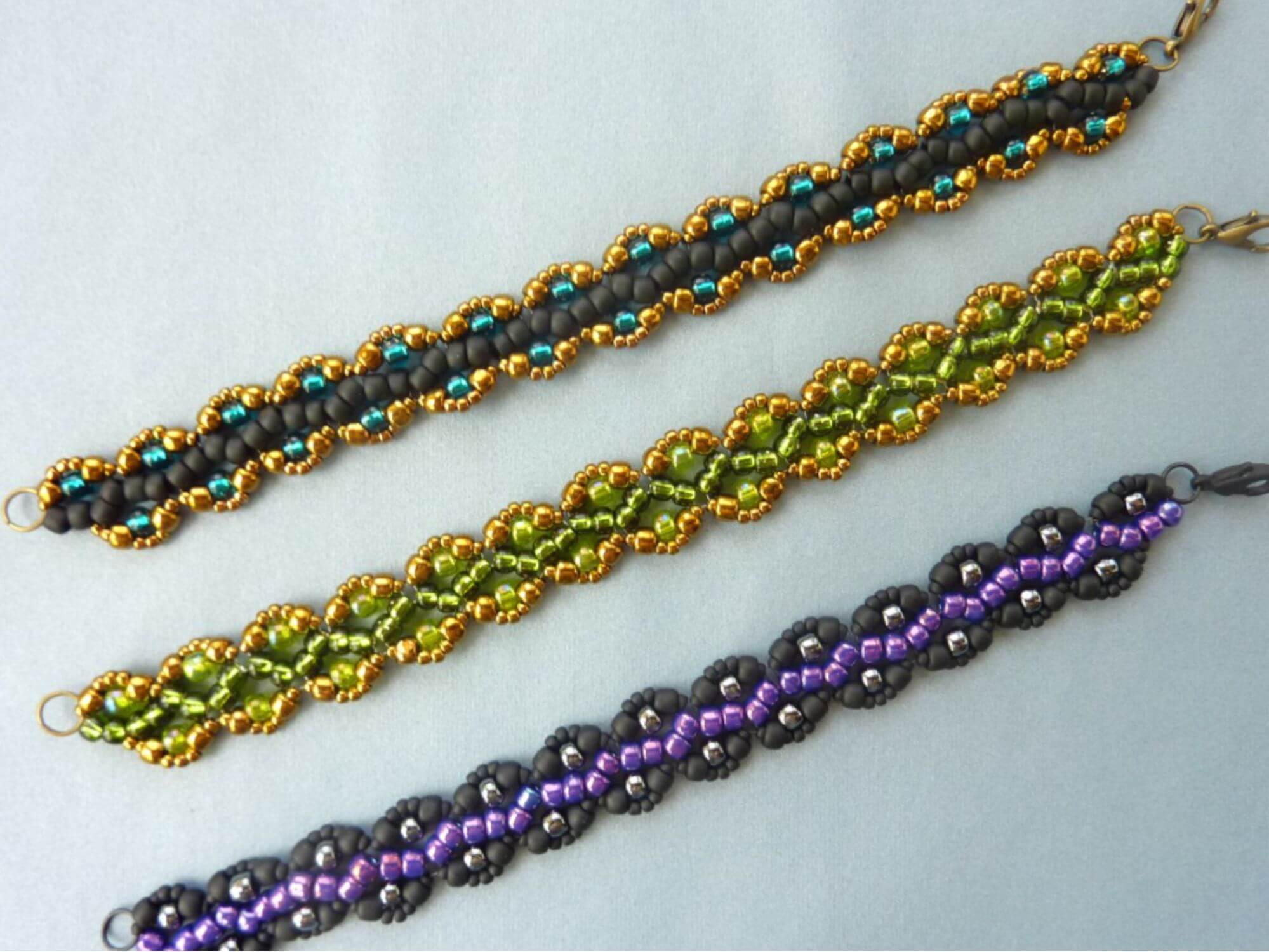 Плетение легких браслетов