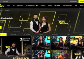 Обзор Parimatch Live Casino с живым дилером