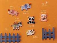 Поделки из бисера - японские схемы плетения