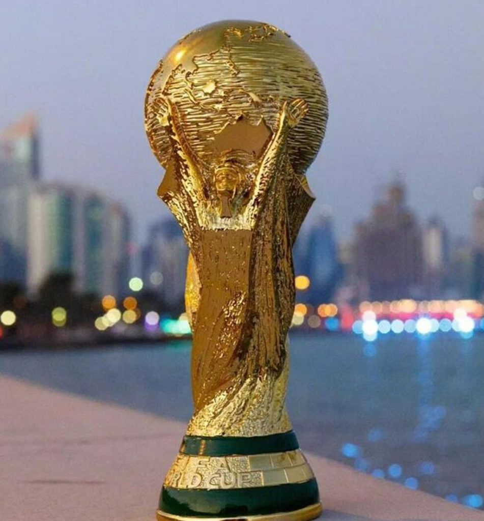 Как выглядит трофей чемпионов мира по футболу