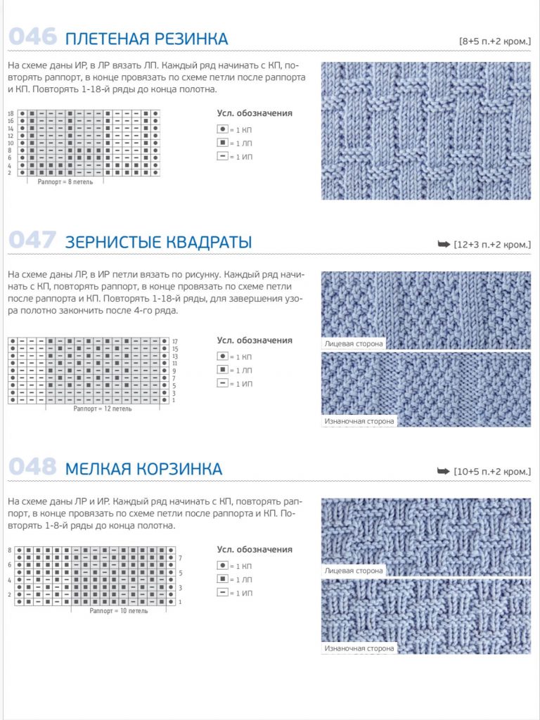 Самые популярные узоры спицами для шарфа - 75 схем и описаний