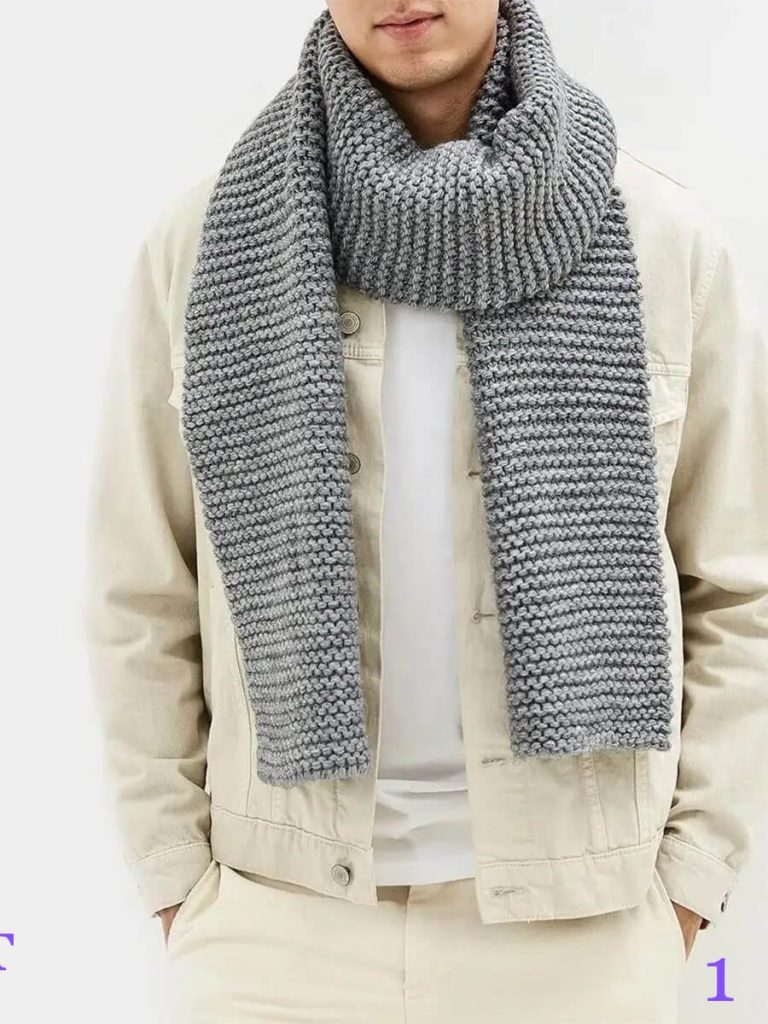 Самые популярные узоры спицами для шарфа - 75 схем и описаний