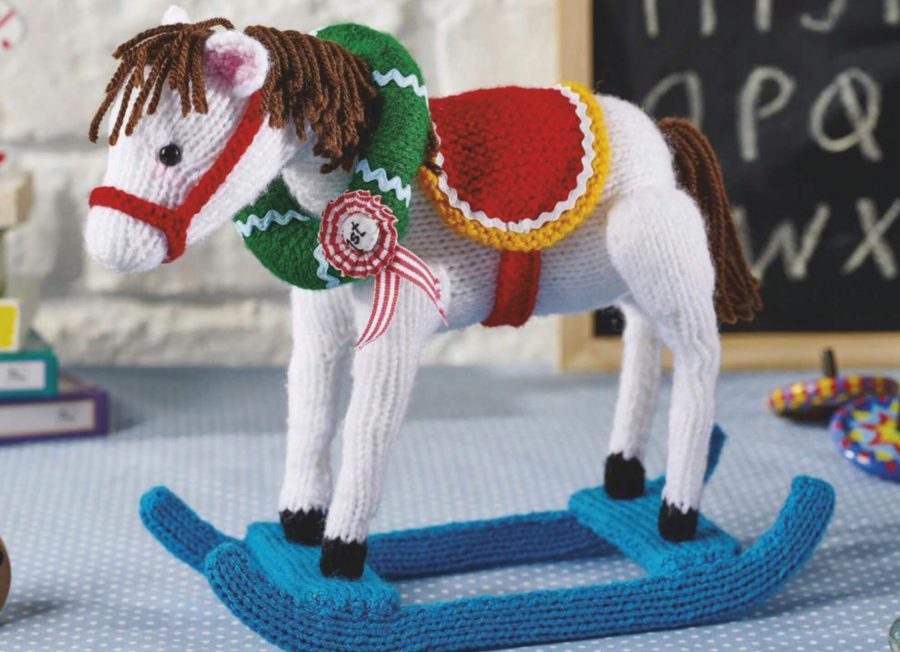 Инструкция по вязанию лошадки на спицах