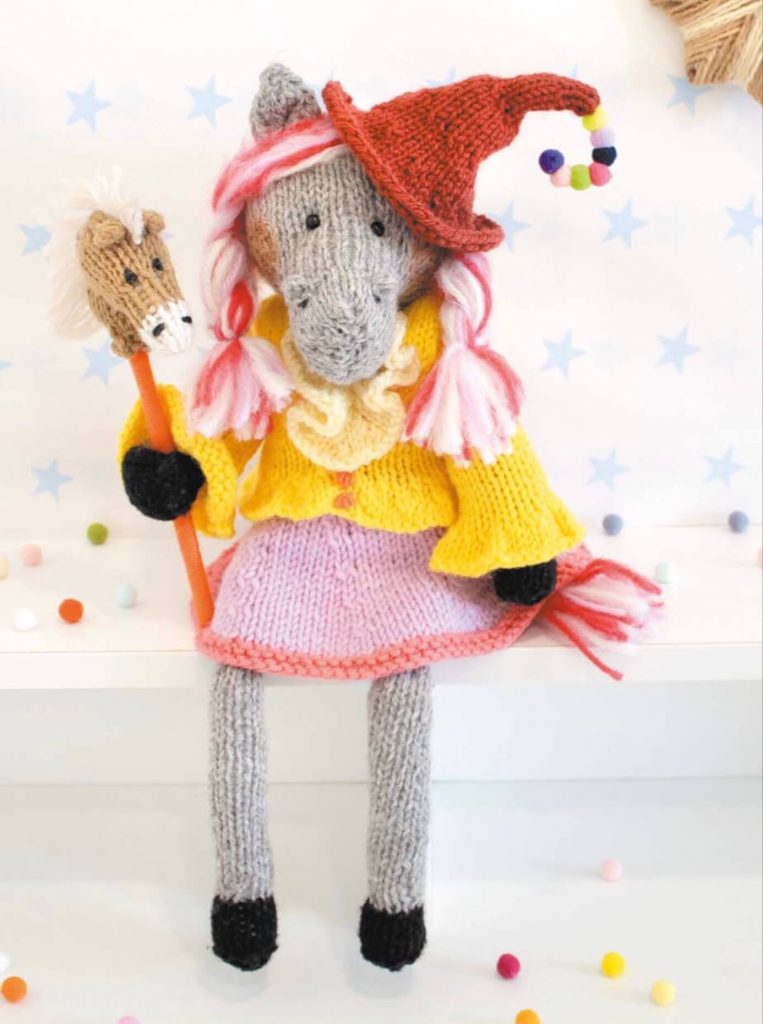 Инструкция по вязанию лошадки на спицах