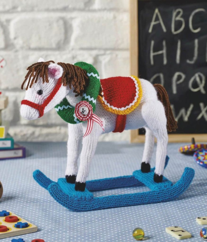 Инструкция по вязанию лошадки на спицах