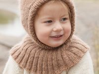 Связать девочке шапку шлем с ушками - описание от Дропс