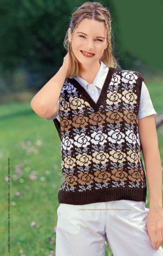 Безрукавка женская - шикарные новинки спицами